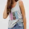 2020 new Plus Size Summer 90s Women Casual Vest Tank Tops Sexy Camisole Pineapple Print Tops Harajuku Sleeveless Female T-Shirt