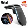 Universal Magnetic L-Type Phone Holder in Clip Car Smartphone Stand Clip for Mount Car Magnetic Phone Holder Suit Design