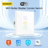 Commutateur de moteur de volet roulant tactile intelligent, WiFi, application Tuya Life, télécommande, fonctionne avec Alexa, Echo, Google Home