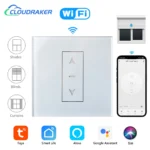 Stores et rideaux électriques avec interrupteur connecté, volet roulant, WiFi, Tuya Smart App, contrôlez-nous avec Alexa, Google Home, Siri